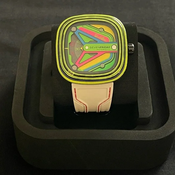 SEVENFRIDAY X ROCKETBYZ M3/03 Psycho watch limited edition 1 of 150 pieces. #006